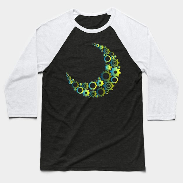 MOON Baseball T-Shirt by RENAN1989